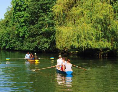 Initiation à l'aviron à Creil