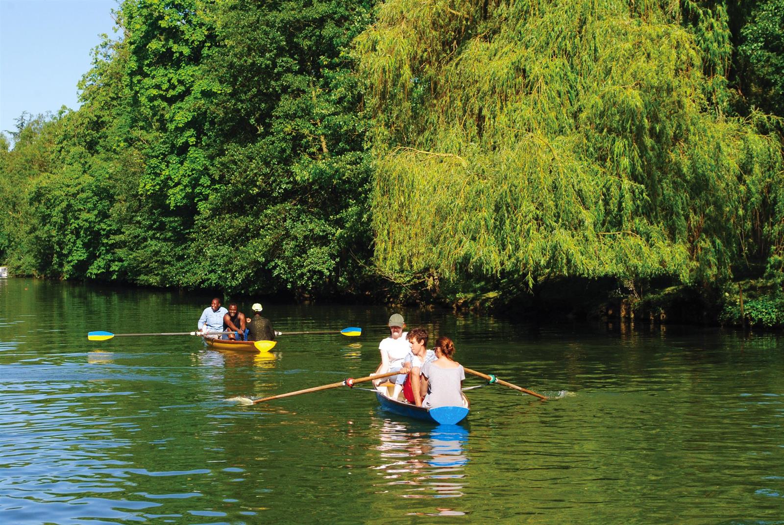 Initiation à l'aviron à Creil