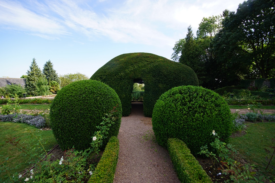 Jardin des ifs à Gerberoy