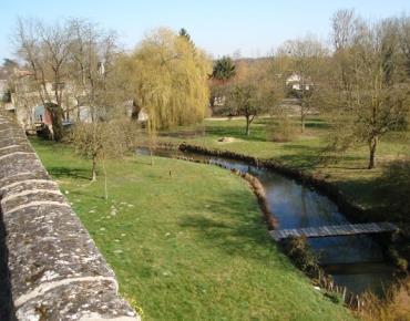 La Nonette vue du Rempart médiéval
