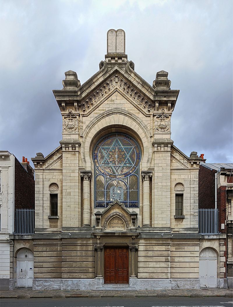 SYNAGOGUE DE LILLE - Vue extérieure