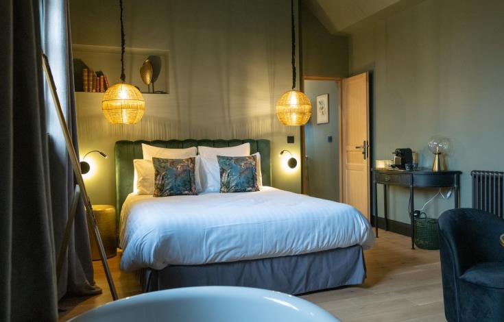 Maison Héronnière_Chambre Marie Louise_Site internet