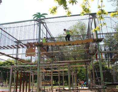Parcours aventure dans l'acrogames