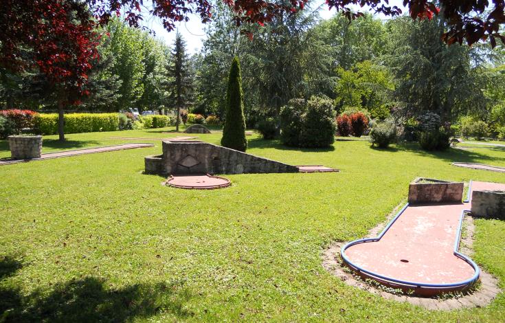 Photos minigolf Camping de l'Aigrette