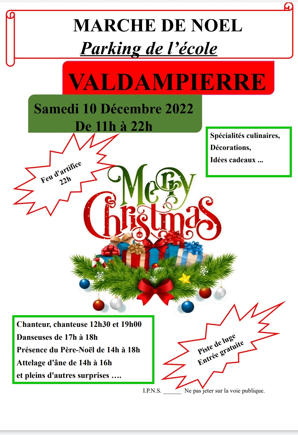 Marché de Noël de Valdampierre 