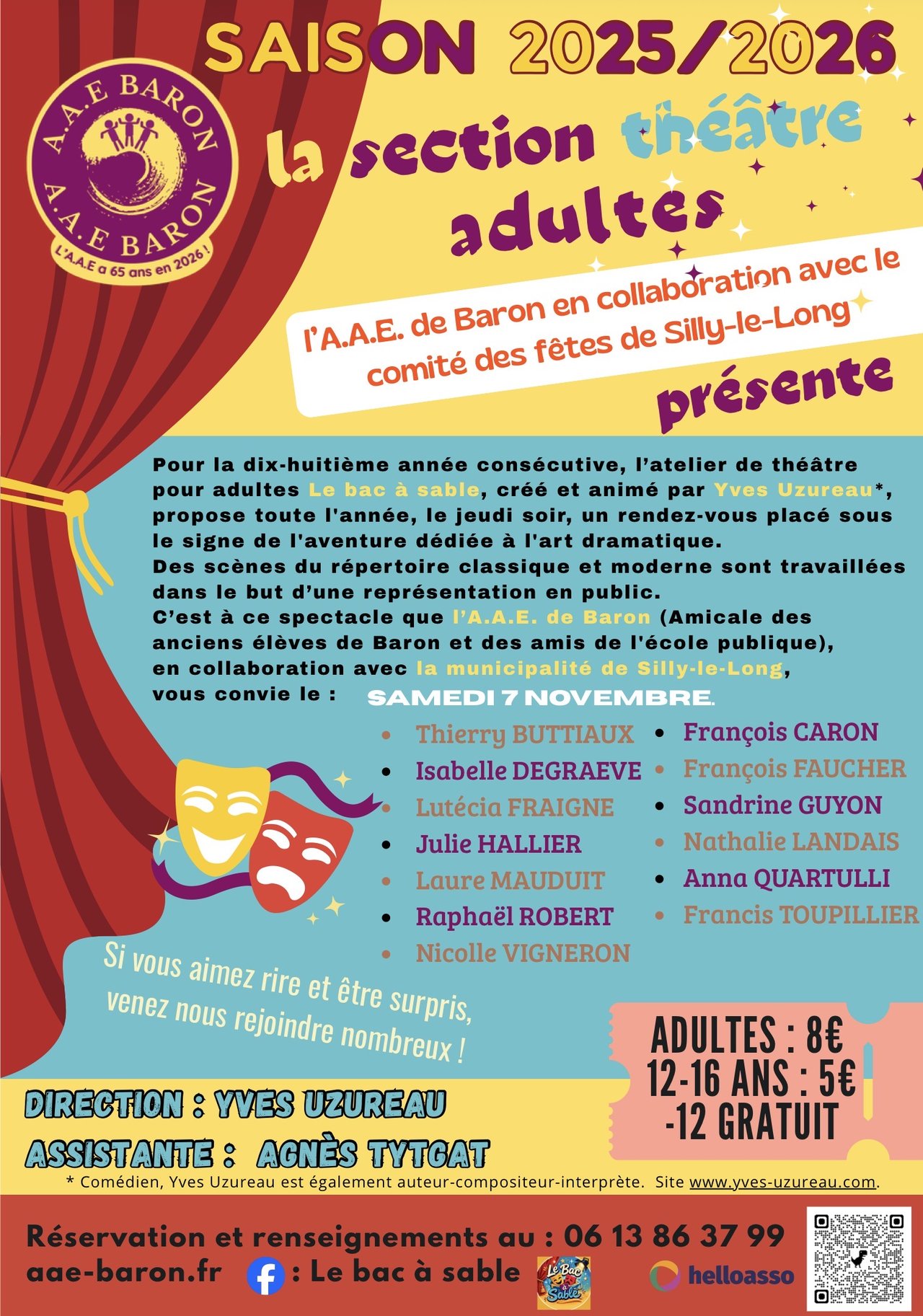 Théâtre SLL - 7 novembre