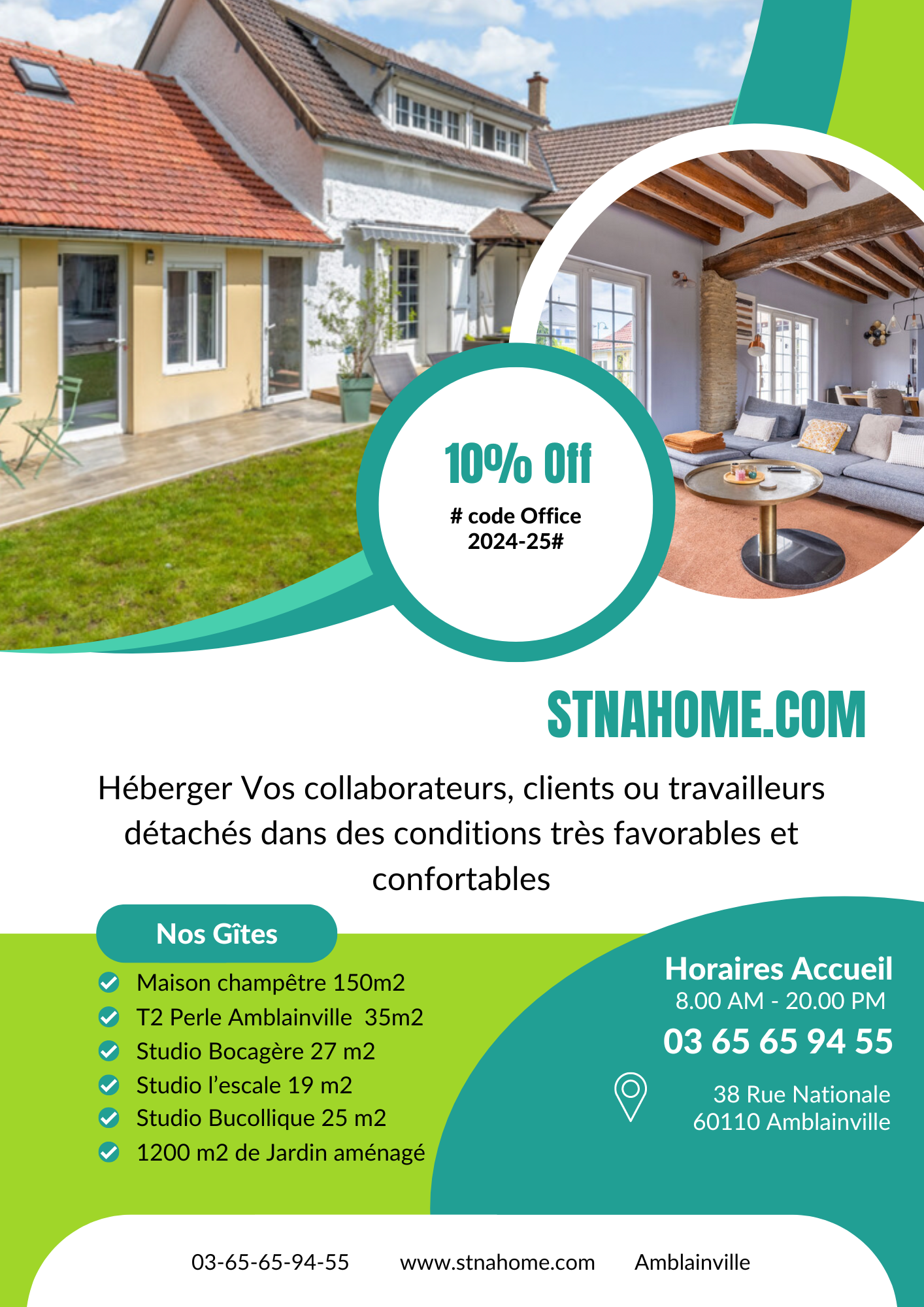 White Green Commercial Laundry Flyer (1)