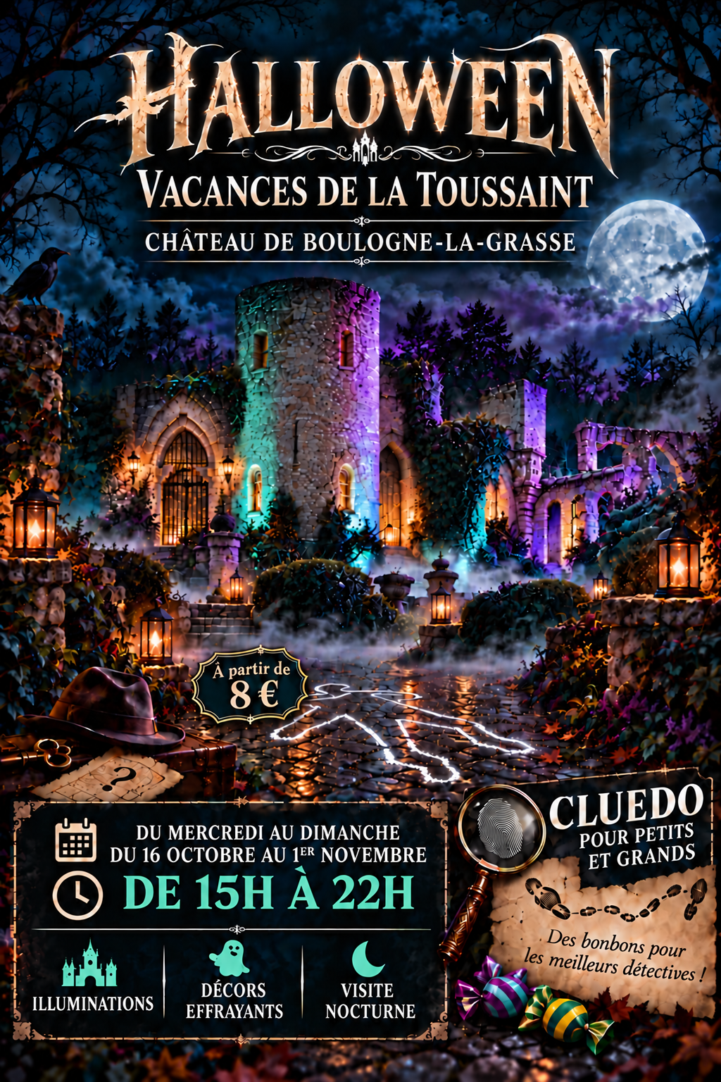 affiche NDC _ Halloween_chateau boulogne_2026