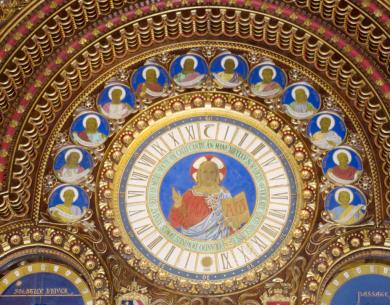 Le grand cadran de l'horloge astronomique d'A-L. Vérité