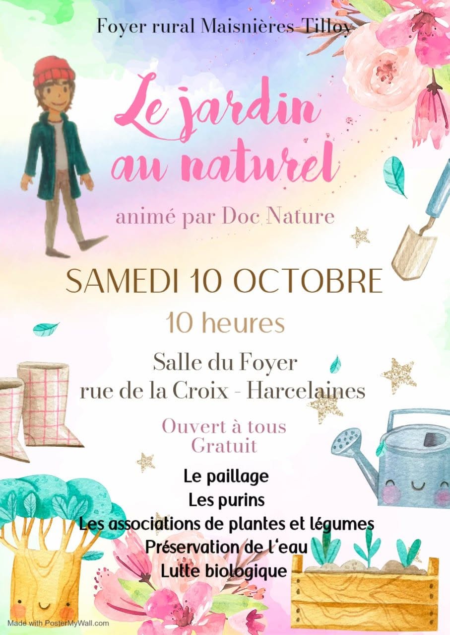 le jardin au naturel - ©Foyer-rural-2026 le jardin au naturel