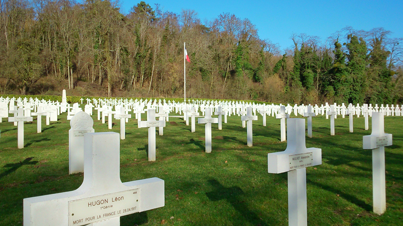 Cimetière français 2015 I < Oeuilly < Aisne < Picardie