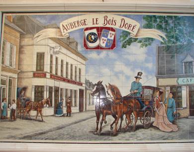 photo fresque resto