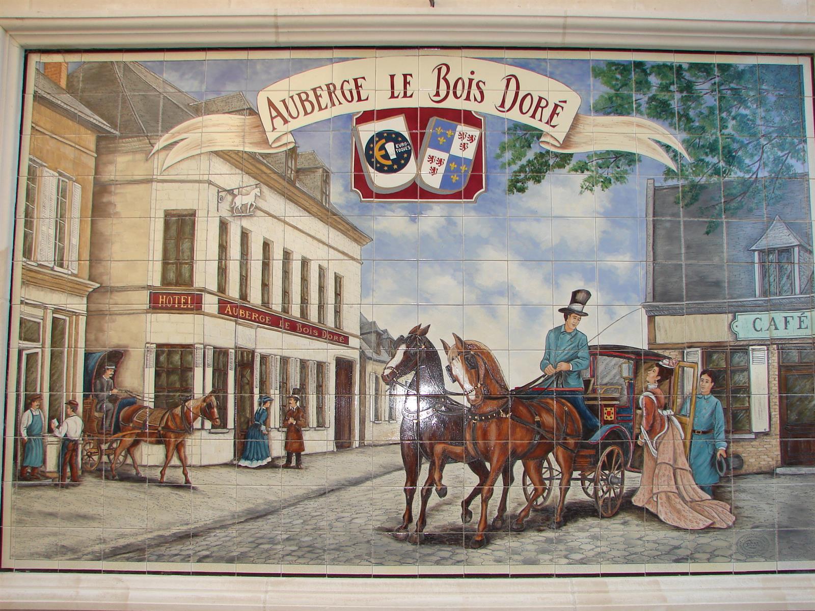 photo fresque resto
