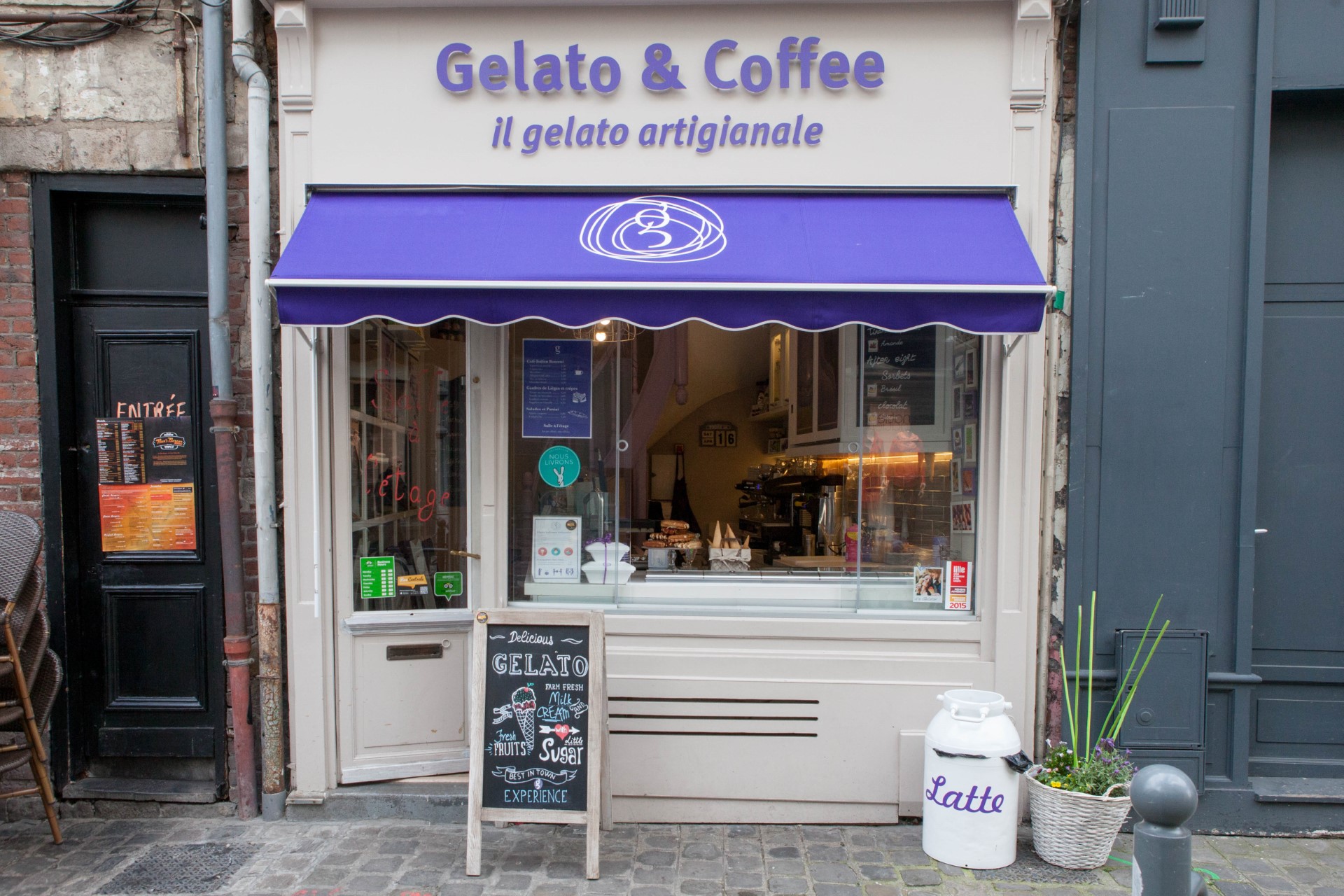 GELATO AND COFFEE